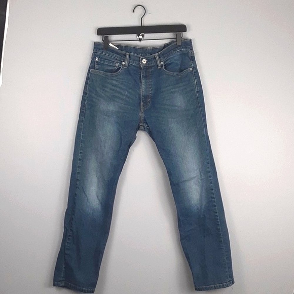 Levi's Men's 505 Straight Leg Blue Jeans
